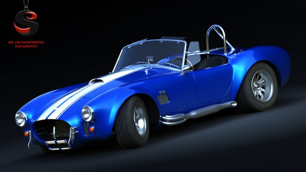 3d shelby cobra 427 jet