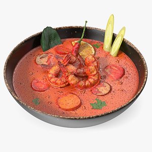 3D Tom Yum Soup