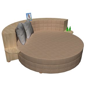 Round bed