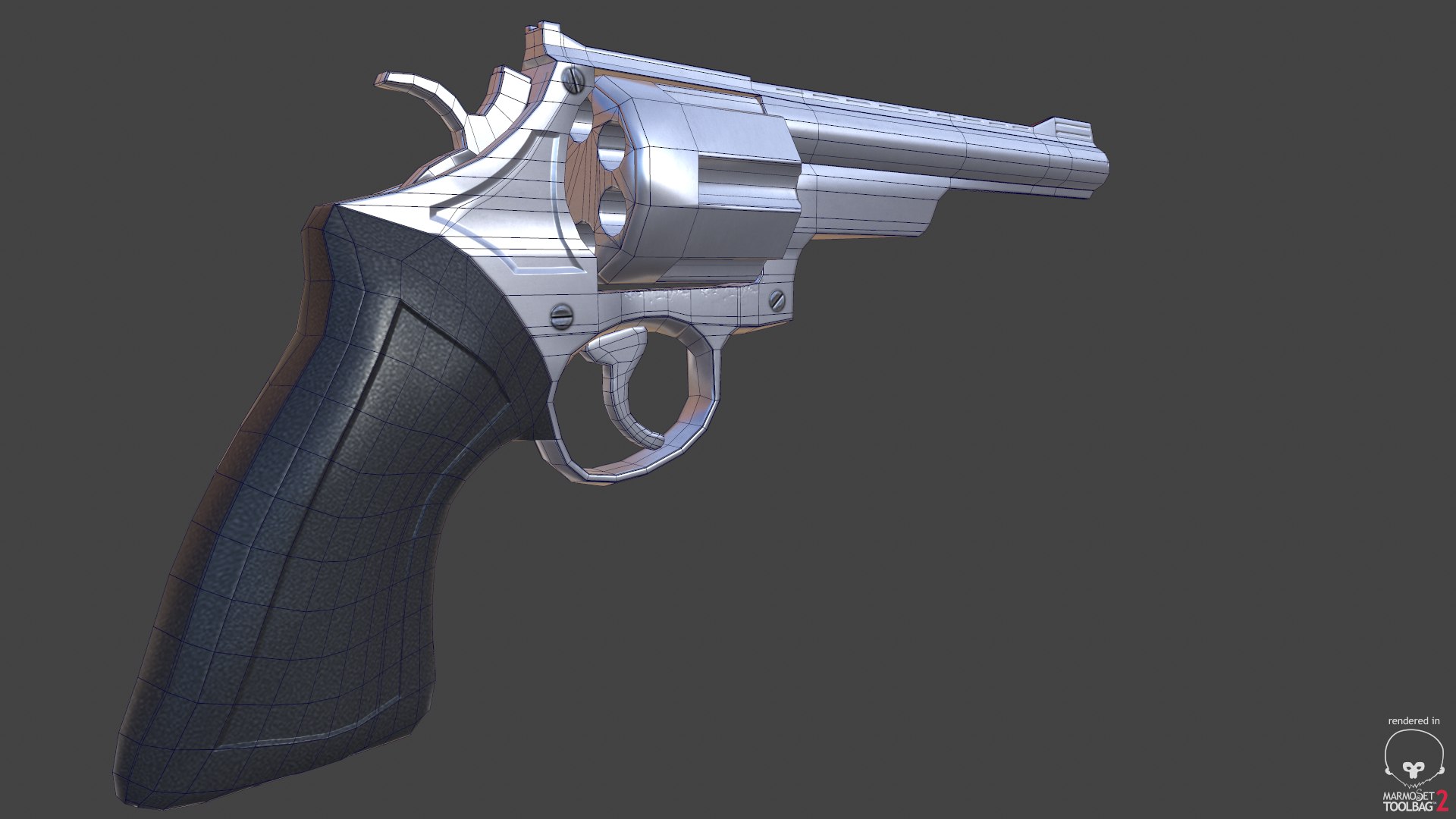 Revolver Weapon Obj