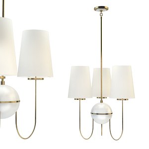 robert abbey fineas chandelier 3D model