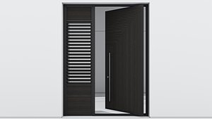 3D Aluminium door 240 model