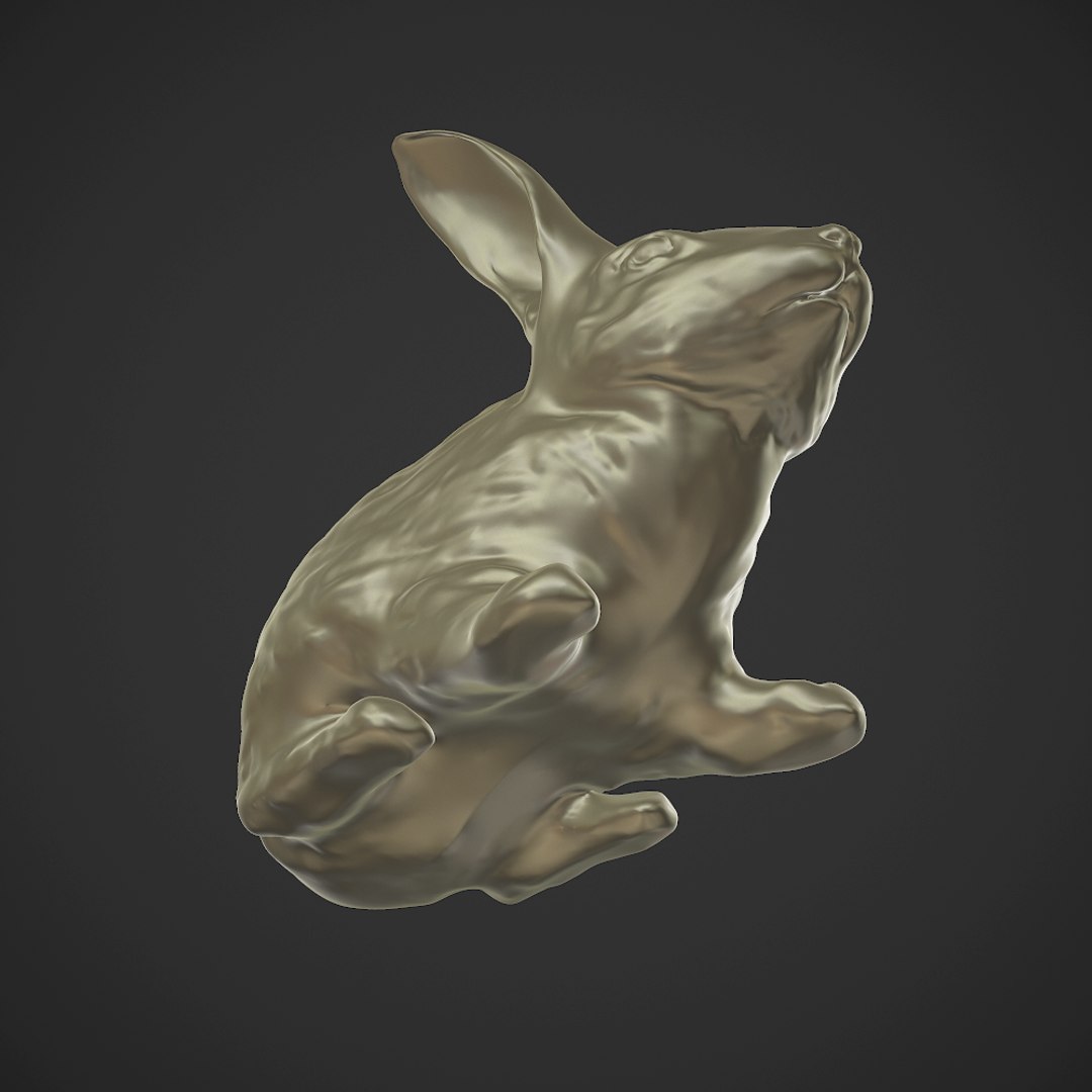 Rabbit Sculpt Model - TurboSquid 1234670
