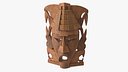 Mayan Tribal Mask Wood