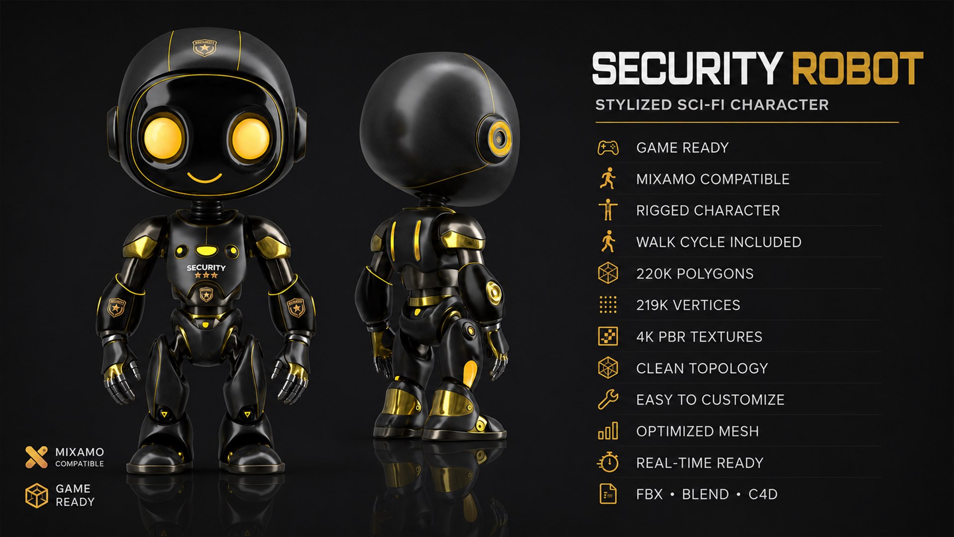 Security Sci-Fi Robot model https://p.turbosquid.com/ts-thumb/2m/uqVTXn/cH/cover/png/1785080164/1920x1080/fit_q87/4273913deb987122818976726b633976381f375e/cover.jpg