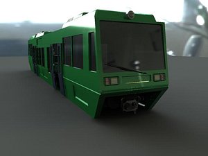 3d light rail car