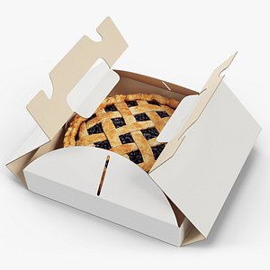 Berry Pie in Cardboard Box with Handles
