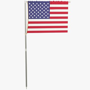 usa flag model