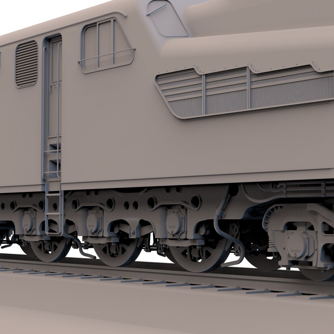 Gg1 Electric Locomotive 3d Model