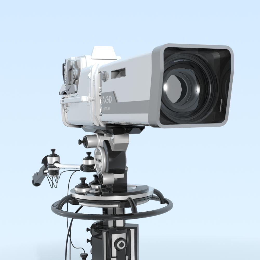 professional broadcast camera sony 3d max