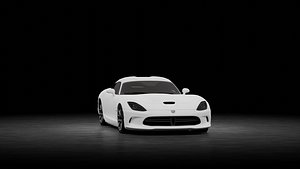 3D model Dodge Viper SRT GTS 2013