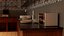 commercial restaurant coffeeshop interior design 3D model