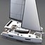 3D 双体船喷泉 Pajot Isla 40