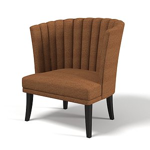 Chair Chamber Troscan Design Art deco tufted club lounge modern contemporary armchair