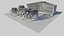 Lowpoly shopping mall