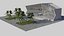 Lowpoly shopping mall