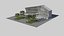 Lowpoly shopping mall