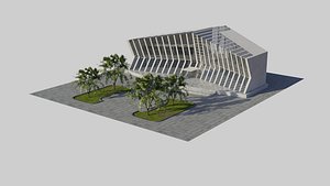 Lowpoly shopping mall