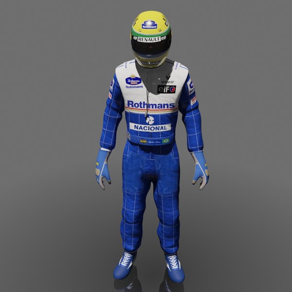 Ayrton Senna 3D Models for Download | TurboSquid