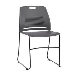HERCULES Series Commercial Grade Plastic Stack Chair RUT-NC499A 3D model