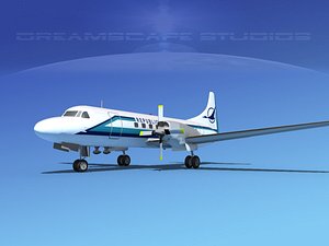 3d propellers convair cv-580 model