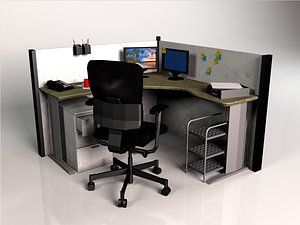 office 3d model