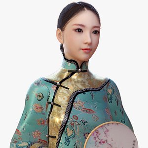 3D queen qing dynasty
