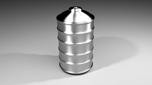 3D model Steel Water Tank 1