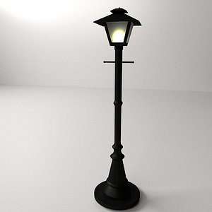 light post 3d model