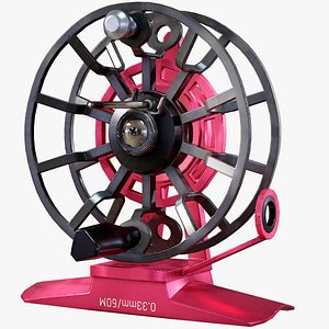 Fly Fishing Reel With 3 Colors PBR