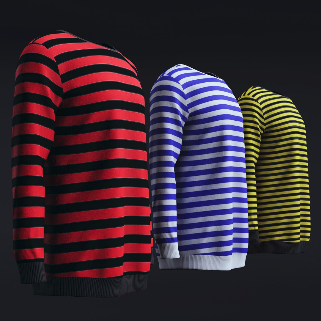 Shirt Sweater Cloth Model - TurboSquid 1425656