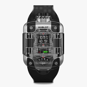 Hublot MP-10 Tourbillon Weight Energy System Titanium 3D