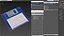 Sony MFD 2HD Double Sided Micro Diskette Blue