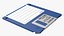 Sony MFD 2HD Double Sided Micro Diskette Blue