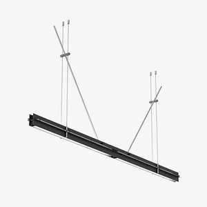 lamp light tecnica suspended 3D model