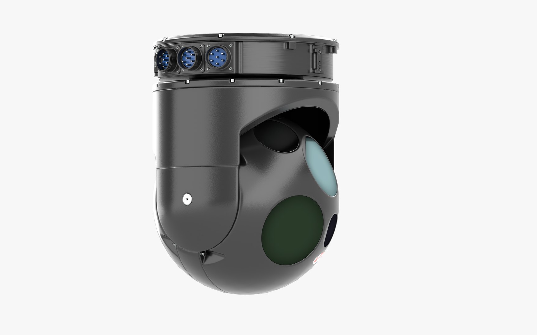 3D Model Wescam Mx 10 Black GameReady LODs Drone Camera - TurboSquid ...