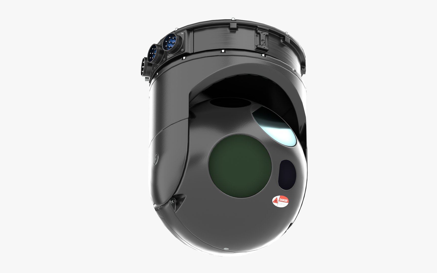 3D Model Wescam Mx 10 Black GameReady LODs Drone Camera - TurboSquid ...
