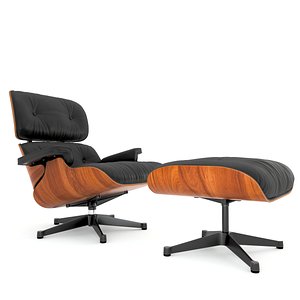 Eames with ottoman Lounge Chair  Chair 3d model 3D