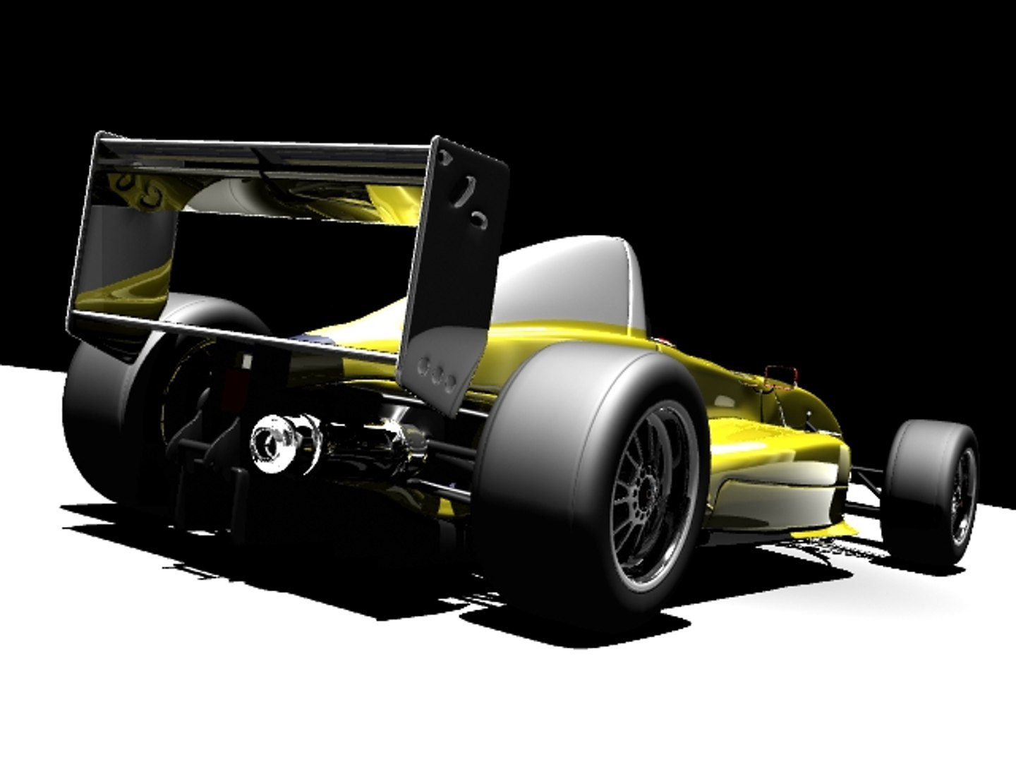 3d Max Formula Racing Car