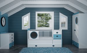TEMP BABY BEDROOM FURNITURE SET