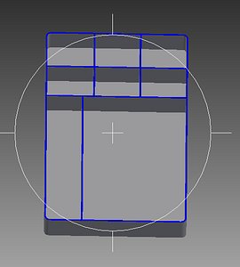 storage tray organize 3D model