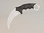 Lowpoly gameobject CS knife Karambit