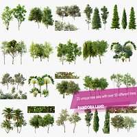 AV 20 unique tree sets with over 50 different trees
