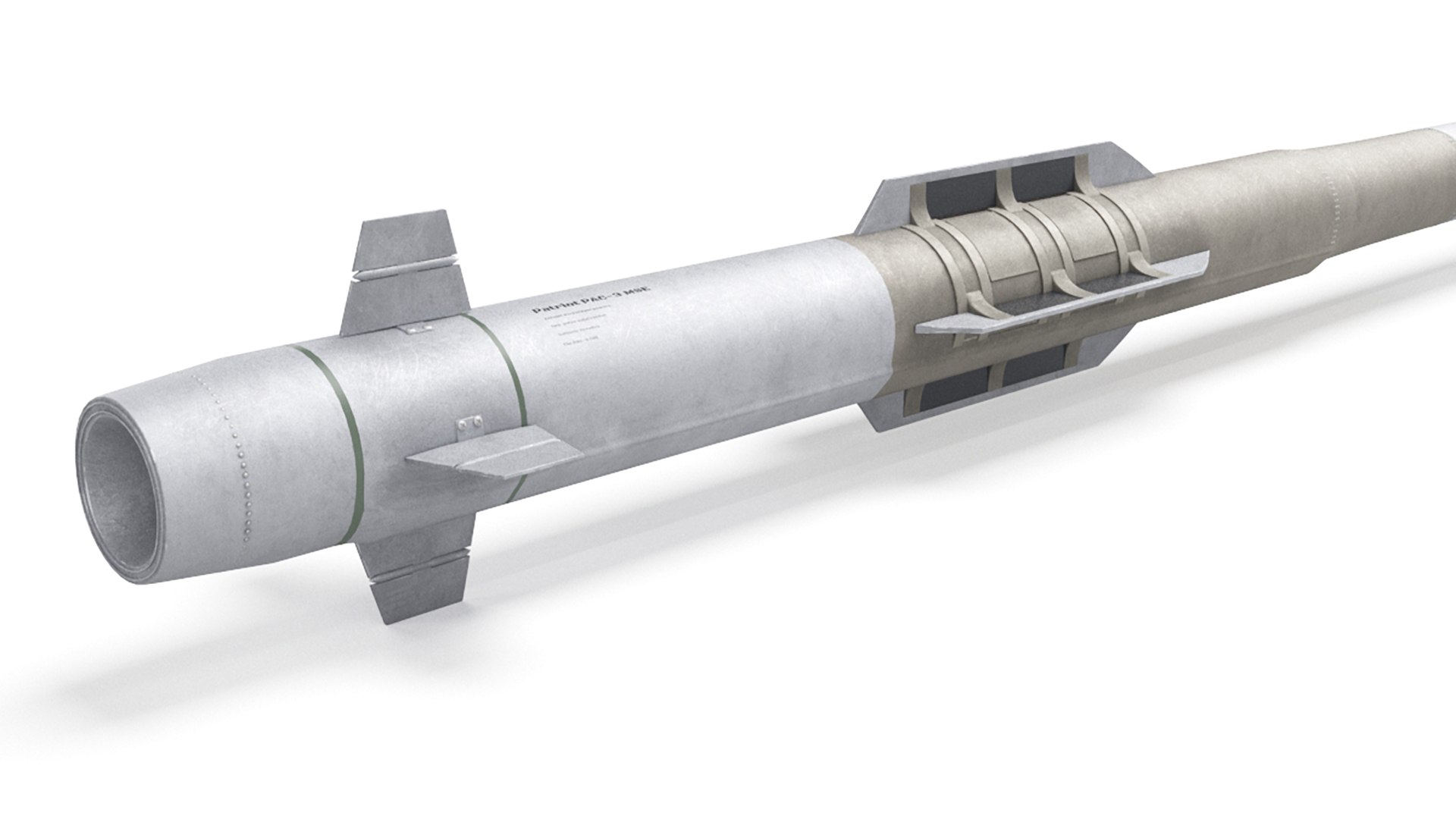 3D PAC-3 Air Defense Missile - TurboSquid 2248030