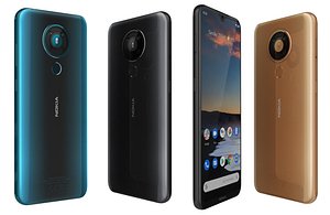 nokia 5 3 All Colors Low Poly 3D model