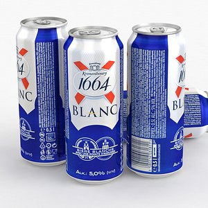Beer Can  Kronenbourg 1664 Blanc 500ml 2021 model