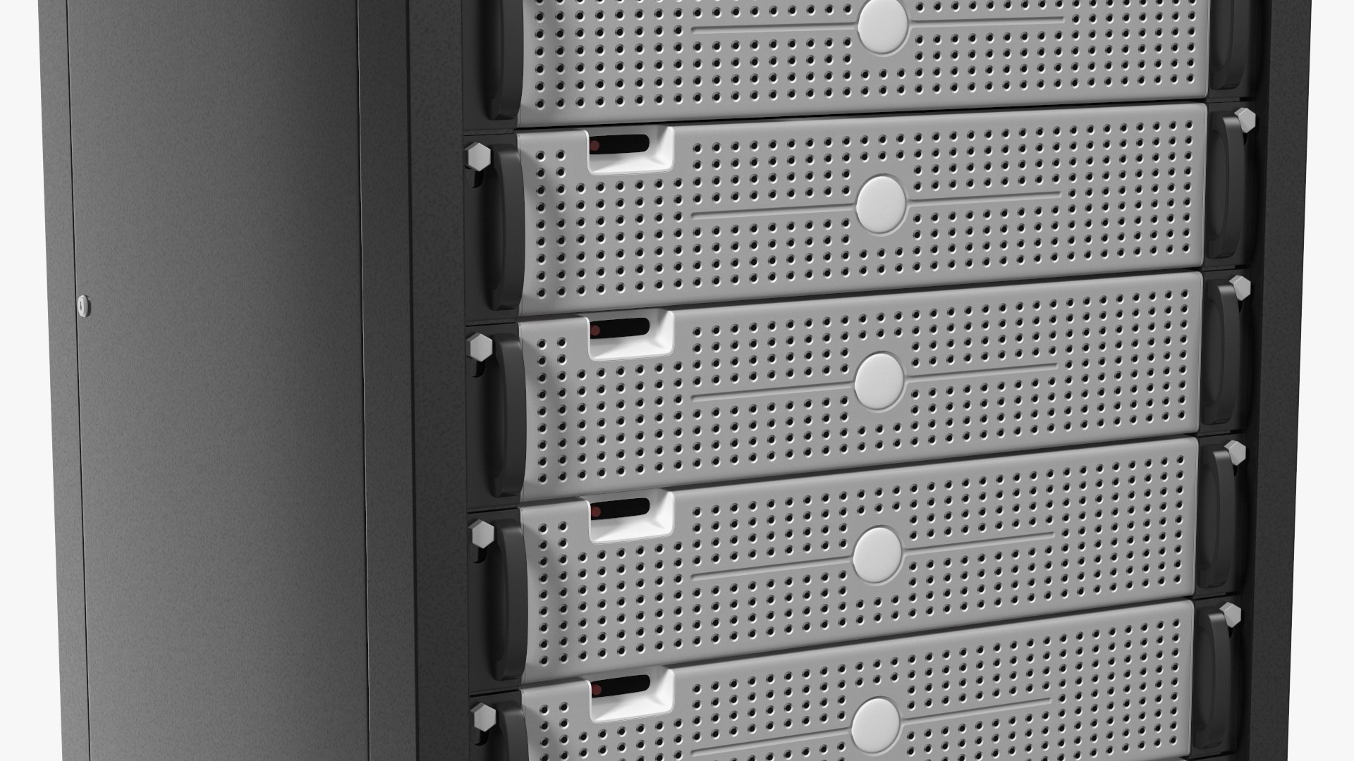 Dell PowerEdge Server Rack 3D - TurboSquid 2262274