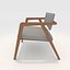 3D Armchair 4 model