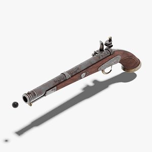 OB 00 19 vampire hunter main flintlock pistol