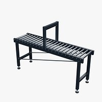 Gravity Roller Inspection Station 2150x480mm Configuration 08